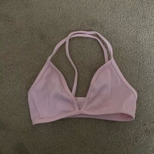 Out from under XS/s pink ribbed bralette